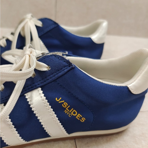 JSlides Footwear Peggy Sneaker Women’s Blue Size 6M New Without Box - Picture 4 of 9